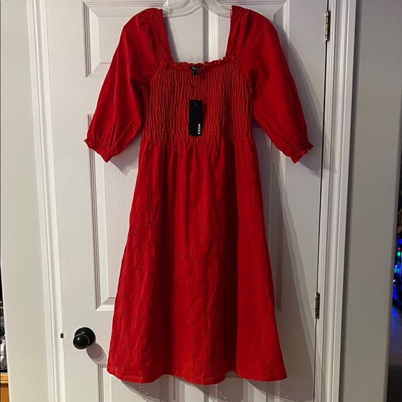 Mexx Dresses & Skirts - Mexx Vibrant Red Smocked Top